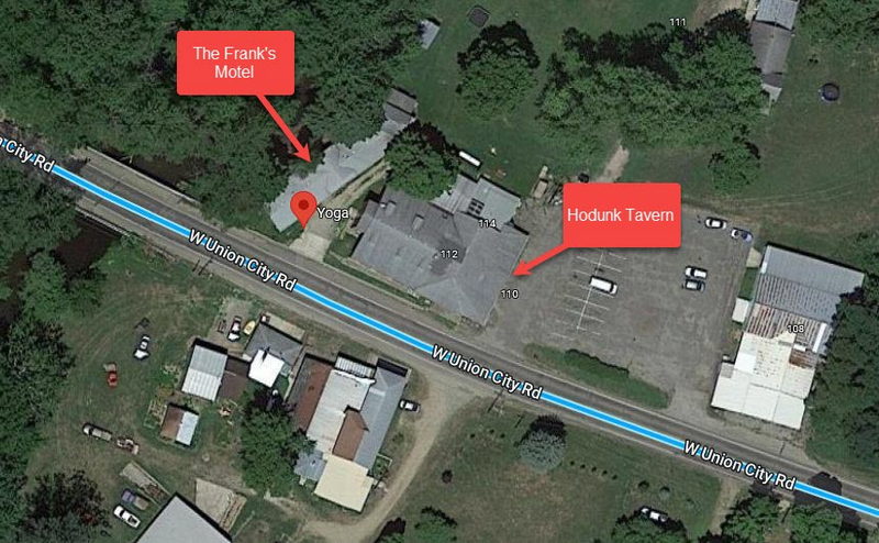 The Franks Motel - 2022 Aerial (newer photo)